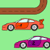 Carrera Racing Coloring Games