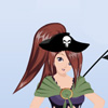 Pirate girl Make-up Games