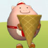 Jeux Ice cream pig