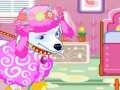 Caniche pelucheux
