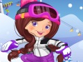 滑雪板少女
