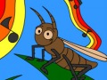 Colorie les insectes