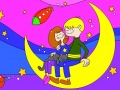 Colorea la Pareja Lunar
