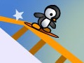 Pingüino en Snowboard