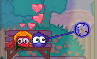 Dit is een leuke variant op IQ Ball! Help het kleine, paarse poppetje om het rood-witte doelwit te pakken te krijgen. Dit kan direct, maar ook indirect, want hoe verder je komt, hoe moeilijker het spelletje wordt. Verplaats obstakels en probeer je doel in zo weinig mogelijk klikken te bereiken!