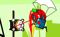 Dit is een spel met Ninja Hamster in de hoofdrol! Hij is gek op sushi, maar helaas is hij niet de enige: er is namelijk een invasie van robots, en wat is de belangrijkste brandstof van deze wezens? Je raadt het al: sushi. Help Ninja Hamster in de strijd tegen de robots en help de hamster-chefkok om al zijn sushirecepten terug te krijgen! Verzamel sushi om je hamster sterker te maken. Zorg dat je de baas verslaat en gebruik hierbij de meest spectaculaire ninja-aanvallen!
