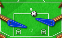 Een voetbal in een flipperkast, als dat maar goed gaat! Probeer om zo veel mogelijk punten te scoren, zonder dat de voetbal onderaan in jouw goal terechtkomt!