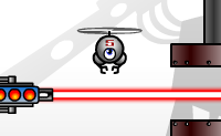 Je moet met de helicopter alle cellen ophalen en afleveren op het platform. Dat moet wel binnen de gegeven tijd en zonder dat je crasht. Op zich lijkt het simpel, maar wacht maar tot je op de volgende levels komt. Onderweg kun je wel extra levens en tijd oppikken, dat maakt het dan weer even wat makkelijker. Des te sneller je het doet, des te meer bonuspunten je krijgt en daar gaat het natuurlijk om, beter zijn dan al je vrienden