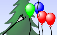 Kun jij alle ballonnen vangen? De bedoeling is dat je de ballon pakt die dezelfde kleur heeft als het beertje. Ballonnen zijn kwetsbaar, dus je moet ze aan het touwtje pakken, als je er ��n doorprikt, kost het je je leven. Er zijn ballonnen die extra punten geven en extra levens. Nadeel van ballonnen is dat je last hebt van wind en er zijn ook vlinders die in de weg vliegen. Vlinders mag je niet raken, dan gaan ze dood. Kun jij alle levels volbrengen?
