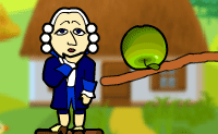 We weten allemaal dat Isaac Newton de zwaartekracht ontdekte omdat er een appel op zijn hoofd viel. Wat de meeste mensen alleen niet weten is dat hij dat nooit had gedaan zonder jouw hulp. Als jij er niet voor zorgt dat er op de juiste plaatsen blokkades worden gelegd, was die appel nooit op zijn hoofd gevallen. Help hem bij het ontdekken en zorg dat die appel w�l op zijn hoofd valt.
