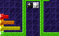 Esta � uma vers�o f�cil do jogo Linx. Liga blocos da mesma cor com o m�nimo de cliques poss�vel. Podes lig�-los desenhando um caminho nos mosaicos azul escuros. Podes tamb�m jogar este jogo no modo 'cor cega'!