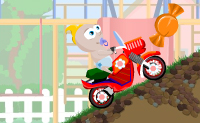 Ajuda este beb� do motocrosse a executar tantas acrobacias no seu caminho para a meta. Tamb�m tens de o ajudar a apanhar tantos doces quanto poss�vel. Correr o mais r�pido poss�vel na pista n�o � o mais importante, mas sim mostrar tantas acrobacias quanto poss�vel e apanhar um m�ximo de doces para ter uma pontua��o m�xima.