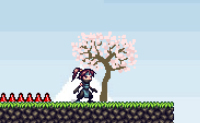 Deze ninja rent en vliegt door het Japanse berglandschap, dat er op het eerste gezicht misschien vriendelijk uitziet, maar vol zit met ravijnen en stekels. Loods de ninja erdoorheen, door op de juiste momenten de juiste toetsencombinaties te gebruiken. Zo activeer je zijn superkracht!