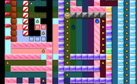 Dat is cool, een spel waarin je je eigen multiplayer platform kunt bouwen! Er zijn open werelden, maar ook afgesloten levels die je kunt aanpassen. Als je gewoon wilt spelen zonder te bouwen, kan dat ook. Schrik niet wanneer de grond onder je voeten opeens verdwijnt wanneer je op weg bent naar de uitgang: iemand anders is op dat moment bezig met verbouwen en heeft besloten om de vloer waarop jij loopt, weg te breken! Alleen de gamers die de juiste sleutel hebben kunnen jouw 'wereld' openen en editen. De spelers die toegang hebben tot een level kunnen deze wereld allemaal tegelijk aanpassen, dus je bouwt samen met anderen een fantastisch level. Je kunt je 'levelgenoten' helpen, maar je kunt hun werk ook vernielen. Het hangt er allemaal vanaf wat jij wilt, en wat de anderen willen want je bent niet de enige speler in het vertrek! Gebruik de voorwerpen onderaan om blokken of zwaartekrachtvelden te plaatsen. Kies onderaan een baksteen en plaats deze in het level. Veel plezier!