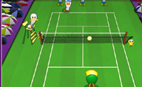 Jogo de t�nis com patinhos ador�veis!