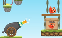 Se gostas de jogar ao jogo 'Monstros em caixas', este � um perfeito jogo de habilidade para ti, tamb�m! Abate os pequenos monstros coloridos do canh�o para a caixa onde eles pertencem. Quando h� um monstro na caixa de cart�o, ela fecha-se e n�o h� lugar para outro monstro. Diverte-te!