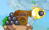 Aqui est� uma outra nova vers�o do viciante jogo 'Canh�o de bal�es'! Neste jogo, tamb�m vais disparar balas de canh�o contra v�rios bal�es (bal�es de couro, bal�es explosivos, bal�es vermelhos) para faz�-los explodir. Nesta edi��o de Canh�o de bal�es, tamb�m h� novos obst�culos desafiantes, que tens de evitar!