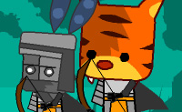 A Legi�o de Monstros � um jogo de guerra divertido em que constr�is o teu pr�prio ex�rcito com uma esp�cie de sistema de cart�es. A cada 15 segundos, podes escolher um 'cart�o de poderes' que podes usar para implantar um novo soldado. Luta contra todo o tipo de soldados inimigos e monstros, para derrotar a Besta M� no final. Usa v�rias t�ticas durante a luta, para aumentar as tuas hip�teses de uma vit�ria. Apanha todas as moedas para atualiza��es. Boa sorte!