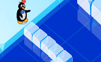 Plaats de ijsblokken op de goede manier zodat onze pingu�nvriend kan oversteken!