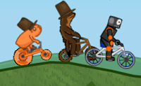 Malucos das BMX 3 � mais um divertido e desafiante epis�dio da s�rie de Malucos das BMX. Neste absurdo jogo de bicicletas estar�s novamente a correr contra outro grupo de malucos, desta vez numa competi��o contra um arinca gigante que tem planos perigosas contra a humanidade. Faz pe�es e cavalinhos para recolher pontos de b�nus. Se terminares uma corrida, vais ganhar dinheiro para comprar atualiza��es.