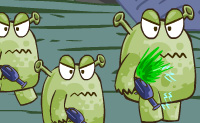H� todo o tipo de alien�genas estranhos a agarrar-te, e � o teu trabalho defender a tua base espacial destas criaturas estranhas. Atira em todos os alien�genas para chegares ao pr�ximo n�vel! Depois de cada n�vel podes obter atualiza��es para te defenderes ainda melhor!