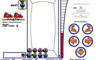 Probeer om met deze variant van tetris zo veel mogelijk goede regels te maken.
