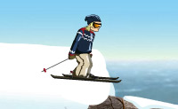 Probeer de vetste tricks en trucs uit te voeren op je ski's!