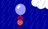 Probeer om zoveel mogelijk balonnen uit de lucht te schieten!