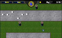 Flash Craft is een strategiespelletje waarin je jouw eigen kastelen moet verdedigen tegen indringers. Dit doe je door verdedigingswerken op te bouwen op de wegen die leiden naar de kastelen.