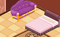 Richt deze kamer prachtig in met de gegeven meubels en accessoires. 