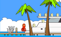 Ajuda o gato do castelo a passar todos os n�veis neste jogo divertido. Para os carros deves utilizar o canh�o, e para as lulas as bolas de picos.
