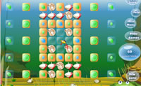 Drop Job is een simpel puzzel spelletje, waarbij je moet zorgen dat je de bubbels laat ontploffen door erop te klikken. Je moet ervoor zorgen dat je alle oranje vakken wegspeelt !