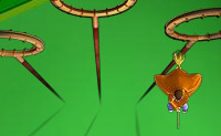 In dit spel krijg jij zwerkbaltraining! Je moet de bal ('slurk') naar een andere speler gooien. Die speler gooit de bal weer terug. Dan moet jij scoren. Het gaat telkens een niveau hoger en wordt dus steeds moeilijker!