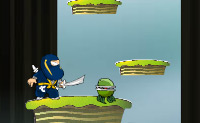 Een vechtspel tegen rare kleine wezens in een groot level.