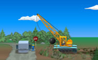 In deze game moet je de familie Simpsons redden. Je moet ervoor zorgen dat je de slopersbal tegen de politie aangooit. Hoe ver lukt het jou om deze auto weg te slaan?