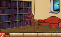 Ontsnap uit de bibliotheek door items te vinden en puzzels op te lossen.