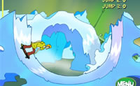 Esta � a vers�o estendida de Scooby Doo Grande Ar no qual o Scooby Doo vai fazer os mais fixes truques com o seu skate no half pipe!