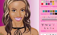 Geef de meisjes een makeover door hun haar, make up en sieraden te veranderen.