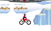 Tente seguir a pista o mais depressa poss�vel com sua a motocicleta!