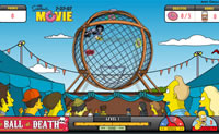Help Homer om alle spullen uit de bal te pakken.
