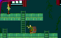 Je zit in een landhuis. Je moet Scooby Doo redden. Je komt allemaal zombies tegen.