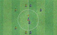 Neste jogo de futebol no Jap�o, jogue contra os advers�rios!