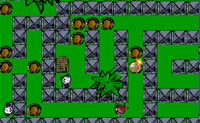 � um pirata de verdade? Divirta-se com esta variante do jogo de Bomberman.
