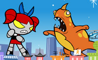 Ajude as Powerpuff Girls a derrotar os monstros, lutando contra eles com for�a.