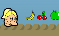 Maak je eigen Wiggi, verzamel fruit en bereik de vlag om het level te behalen.