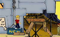 Maak je een weg door deze jump en ren game.