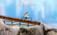 Fiets met deze mountainbike alle heuvels op en af om het level te voltooien!