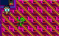 Dit is het spel Zomerkamp 4. Je begint in een disco. Zoek een CD en geef die aan de DJ. Dan krijg je de sleutels van de disco en kan je naar buiten de wereld binnen. Praat daar tegen allerlei wezens van Cartoon Network en je komt verder in het spel. 