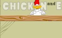 Deze hyperactieve hen legt eieren bij de vleet! Ze gaat maar door, en jij moet ervoor zorgen dat haar eieren de grond niet raken. Vang ze daarom op in een kistje. Zodra er een ei kapotvalt, moet je opnieuw beginnen.