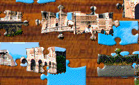 Schuif de puzzel stukjes op de goede plaats totdat de puzzel compleet is.